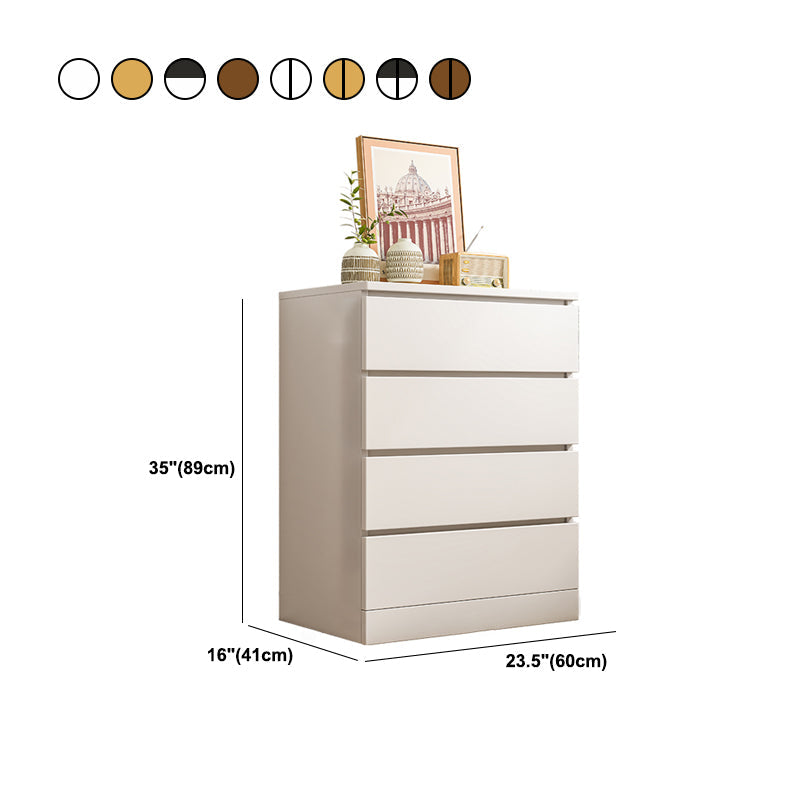 Houten slaapkamer opbergkist dressoir eigentijds verticaal dressoir