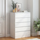 Wooden Bachelor's Chest Contemporary Lingerie Chest for Bedroom