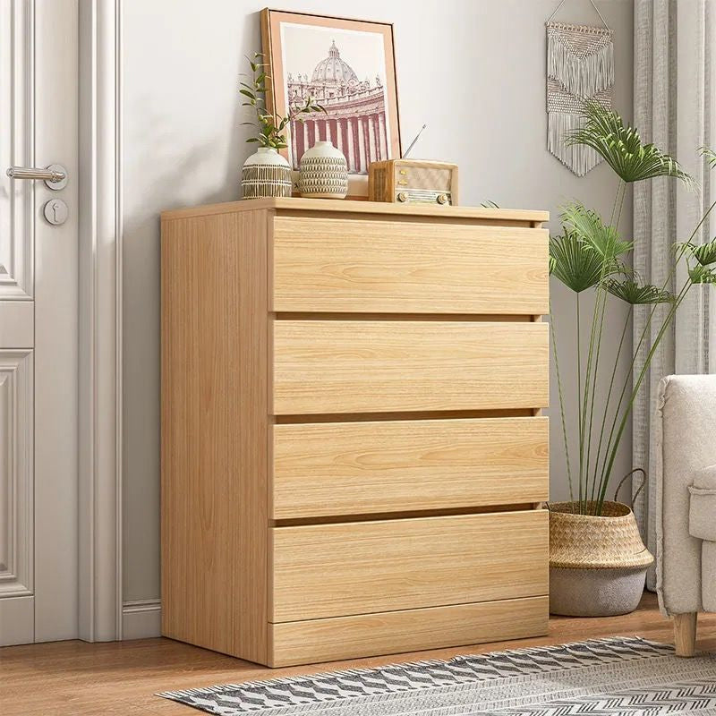 Wooden Bachelor's Chest Contemporary Lingerie Chest for Bedroom