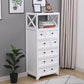 Contemporary Storage Chest Solid Wood Bedroom Storage Chest Dresser