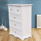 Contemporary Storage Chest Solid Wood Bedroom Storage Chest Dresser