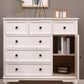 Contemporary Storage Chest Solid Wood Bedroom Storage Chest Dresser