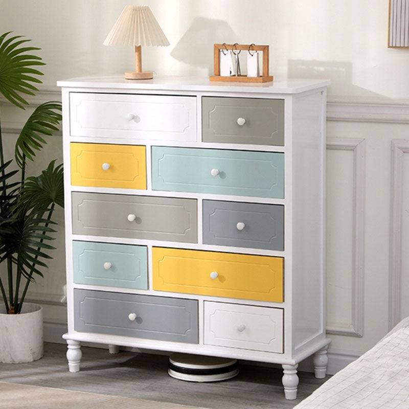 Contemporary Storage Chest Solid Wood Bedroom Storage Chest Dresser