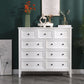 Contemporary Storage Chest Solid Wood Bedroom Storage Chest Dresser