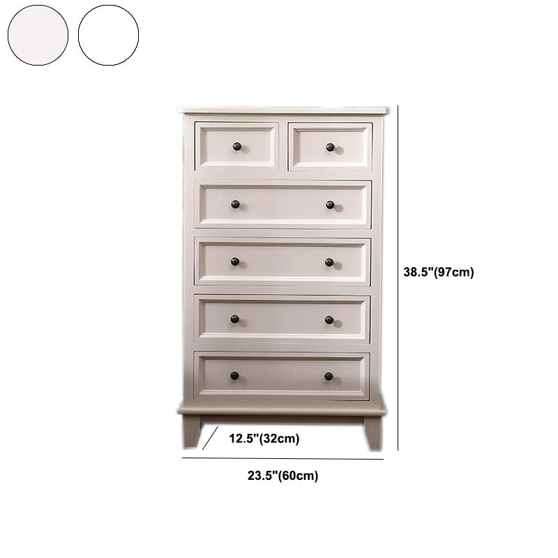 Contemporary Storage Chest Solid Wood Bedroom Storage Chest Dresser