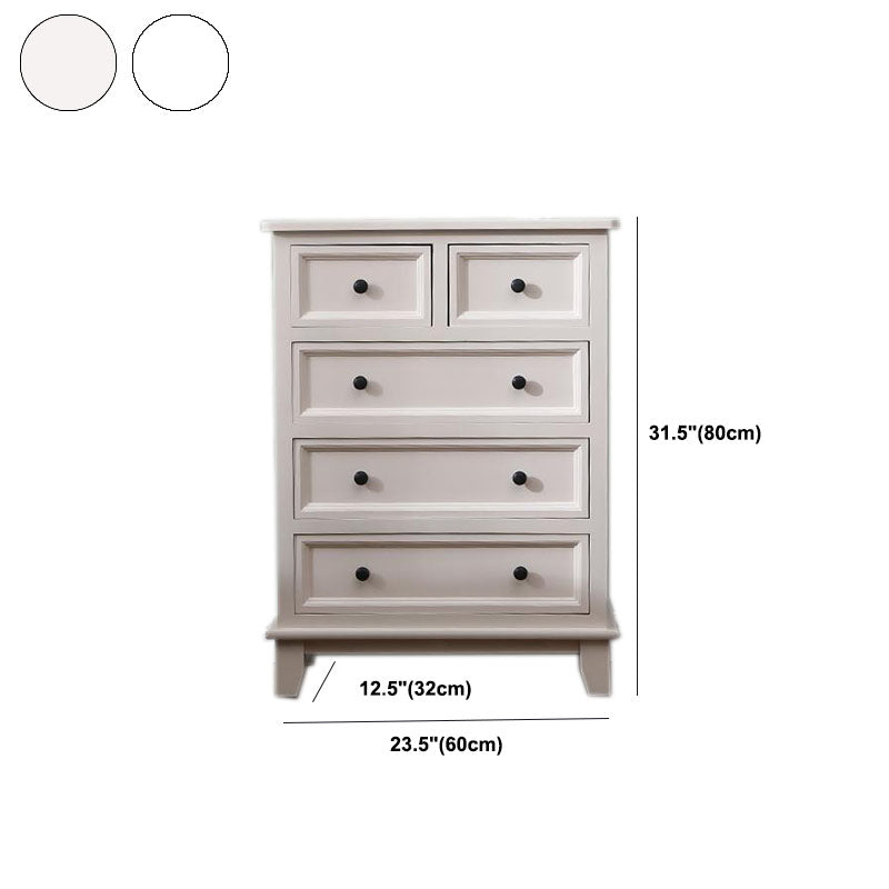 Contemporary Storage Chest Solid Wood Bedroom Storage Chest Dresser