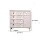 Contemporary Storage Chest Solid Wood Bedroom Storage Chest Dresser