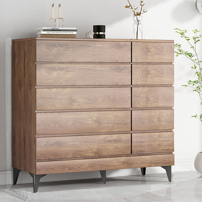 15.7 "w現代的な収納チェスト木製ホームストレージチェストドレッサー