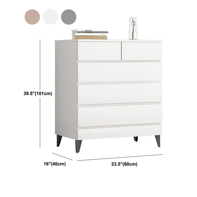 15.7 "w現代的な収納チェスト木製ホームストレージチェストドレッサー