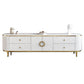 White Glam TV Stand Metal TV Console with 4 Drawers Included https: res.litfad.com site img item 2022 08 14 5799103 1200x1200.jpg Clearhalo 'furn' 'furn_tv_stands_entertainment_centers' 'Furniture' 'Living Room Furniture' 'TV Stands & Entertainment Centers' 'TV Stands & Media Storage Furniture' 'tv_stands_entertainment_centers' 5799103