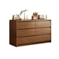 Contemporary Chest Dresser Wooden Storage Chest with Soft-Close Drawers 47"L x 16"W x 31"H Walnut 6 Clearhalo 'Bedroom Furniture' 'Dressers & Chests' 'dressers_chests' 'furn' 'furn_dressers_chests' 'Furniture' 5799162