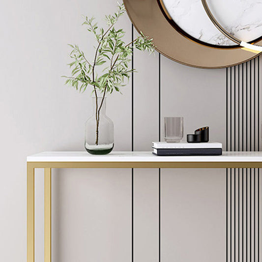 Tabella della console larga 11,8 pollici Rettangolo Metal End Table