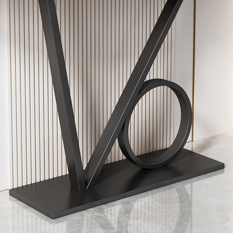 Consola Slate Glam Tabla de 11.8 pulgadas de ancho Consola resistente a la mancha