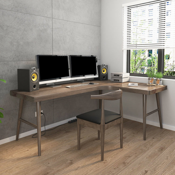 Modern Style Wooden Writing Desk L-Shape Desk for Bedroom and Office Clearhalo 'furn' 'furn_office_desk' 'Furniture' 'Office Desks' 'Office Furniture' 'office_desk' 5799609