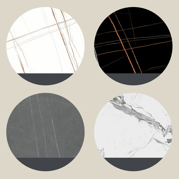 Glam Office Desk 23.62"Wide Curved Executive Desk with 2 Storage Drawers