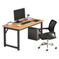 28.7 "H Desk di scrittura contemporanea rettangolare in legno da ufficio