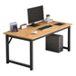 28.7 "H Desk di scrittura contemporanea rettangolare in legno da ufficio