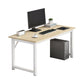 28.7 "H Desk di scrittura contemporanea rettangolare in legno da ufficio