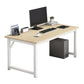 28.7 "H Desk di scrittura contemporanea rettangolare in legno da ufficio