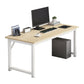 28.7 "H Desk di scrittura contemporanea rettangolare in legno da ufficio