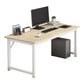 28.7 "H Desk di scrittura contemporanea rettangolare in legno da ufficio