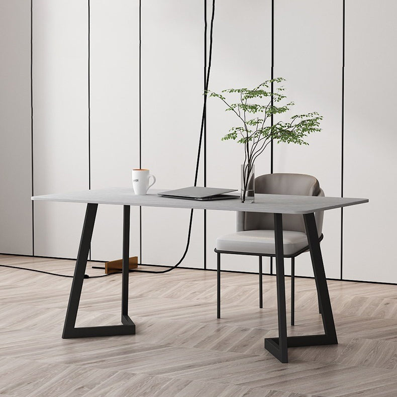 Contemporary Office Desk 29.53-inch Rectangular Writing Desk Clearhalo 'furn' 'furn_office_desk' 'Furniture' 'Office Desks' 'Office Furniture' 'office_desk' 5799832