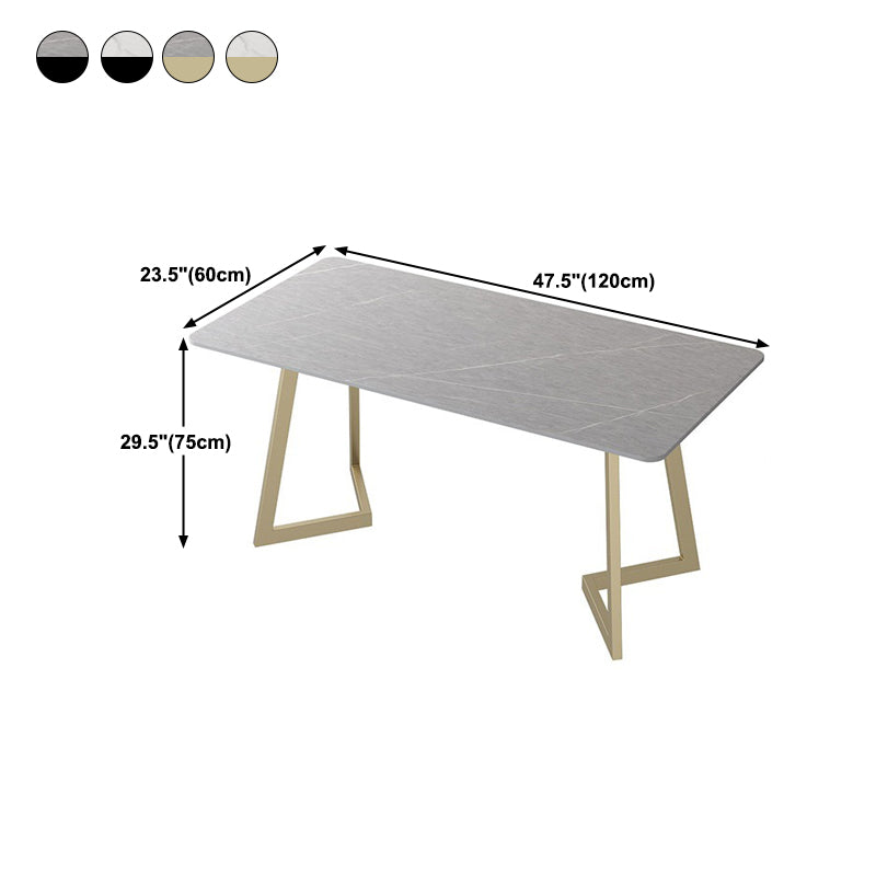 Contemporary Office Desk 29.53-inch Rectangular Writing Desk Clearhalo 'furn' 'furn_office_desk' 'Furniture' 'Office Desks' 'Office Furniture' 'office_desk' 5799834