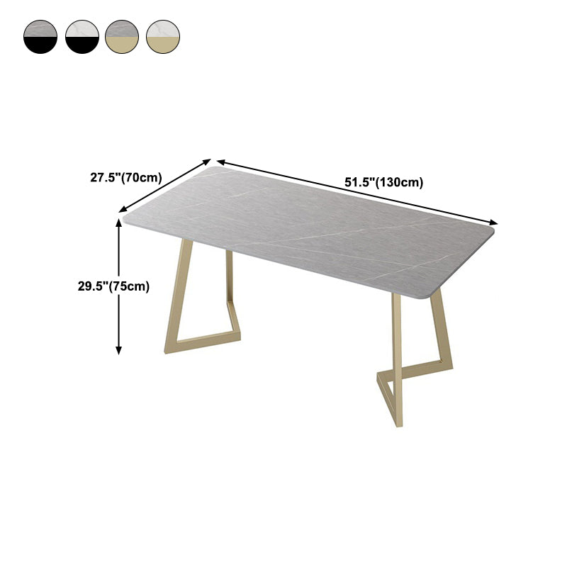 Contemporary Office Desk 29.53-inch Rectangular Writing Desk Clearhalo 'furn' 'furn_office_desk' 'Furniture' 'Office Desks' 'Office Furniture' 'office_desk' 5799835