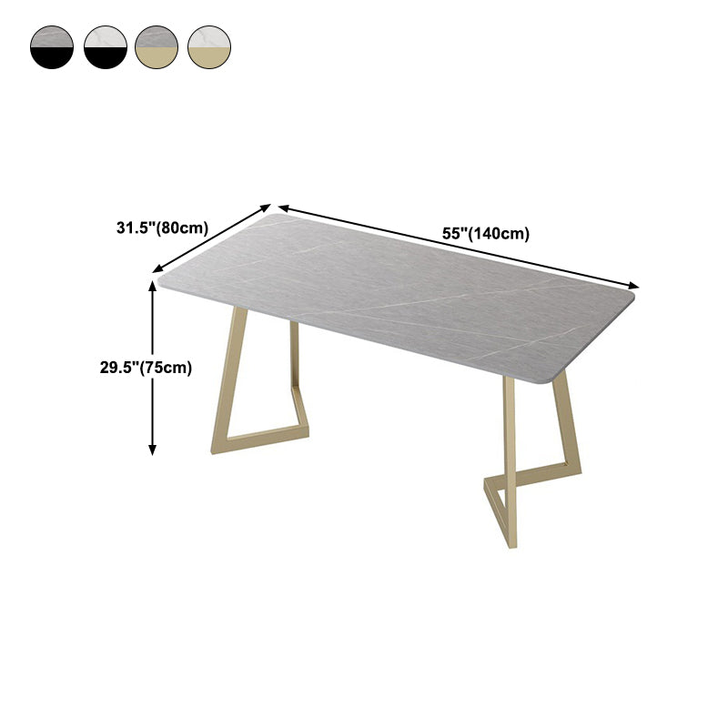 Contemporary Office Desk 29.53-inch Rectangular Writing Desk Clearhalo 'furn' 'furn_office_desk' 'Furniture' 'Office Desks' 'Office Furniture' 'office_desk' 5799836