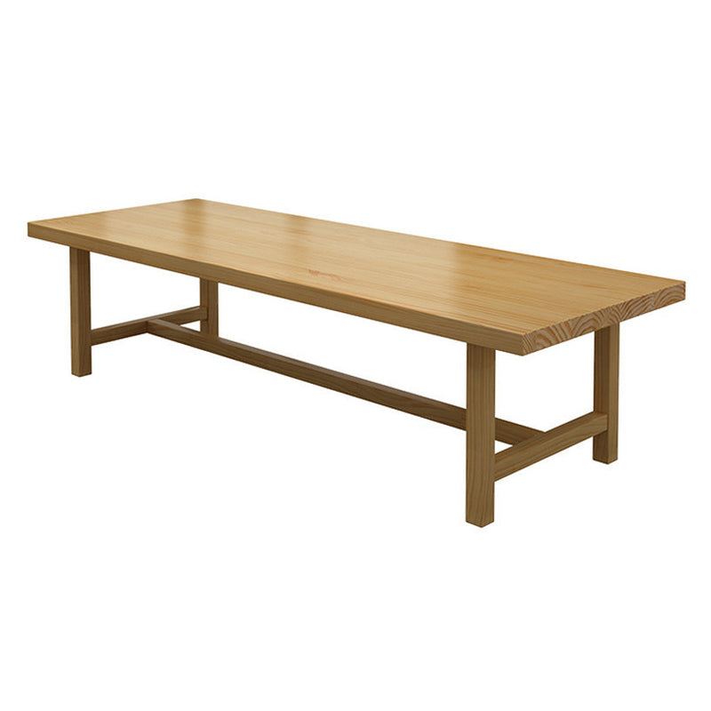 Escritorio de oficina moderno de 30 "H Moderno de escritorio de madera maciza de pino sólido