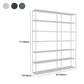 Modern Open Storage Bookcase 9.8" W Iron Frame Bookshelf with Shelves Clearhalo 'Bookcases' 'furn' 'furn_bookcases' 'Furniture' 'Office Furniture' 5800364