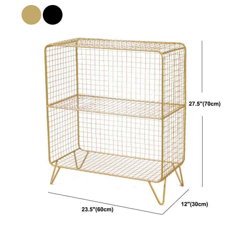 Libreria moderna di libreria metallica standard chiusa verticale libreria in bruciatura