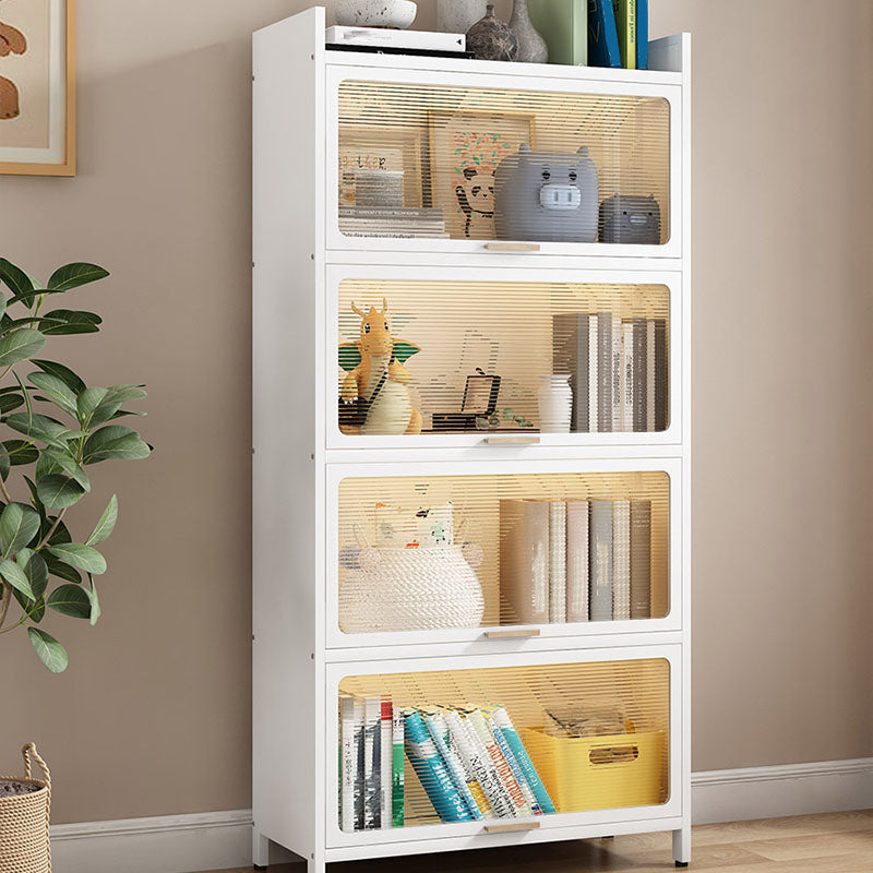 Standard Shelf Bookcase Contemporary Steel Bookcase for Study Room Clearhalo 'Bookcases' 'furn' 'furn_bookcases' 'Furniture' 'Office Furniture' 5800671