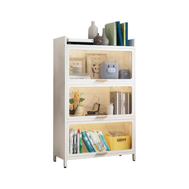 Standard Shelf Bookcase Contemporary Steel Bookcase for Study Room Clearhalo 'Bookcases' 'furn' 'furn_bookcases' 'Furniture' 'Office Furniture' 5800672