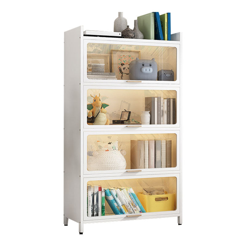 Standard Shelf Bookcase Contemporary Steel Bookcase for Study Room Clearhalo 'Bookcases' 'furn' 'furn_bookcases' 'Furniture' 'Office Furniture' 5800682