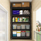 Etagere Shelf Bookcase Contemporary Steel Book Shelf for Study Room