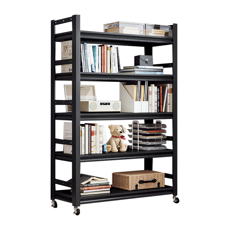 Etagere Shelf Bookcase Contemporary Steel Book Shelf for Study Room