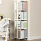 Bookcase di libreria in metallo moderno standard chiuso in brunish