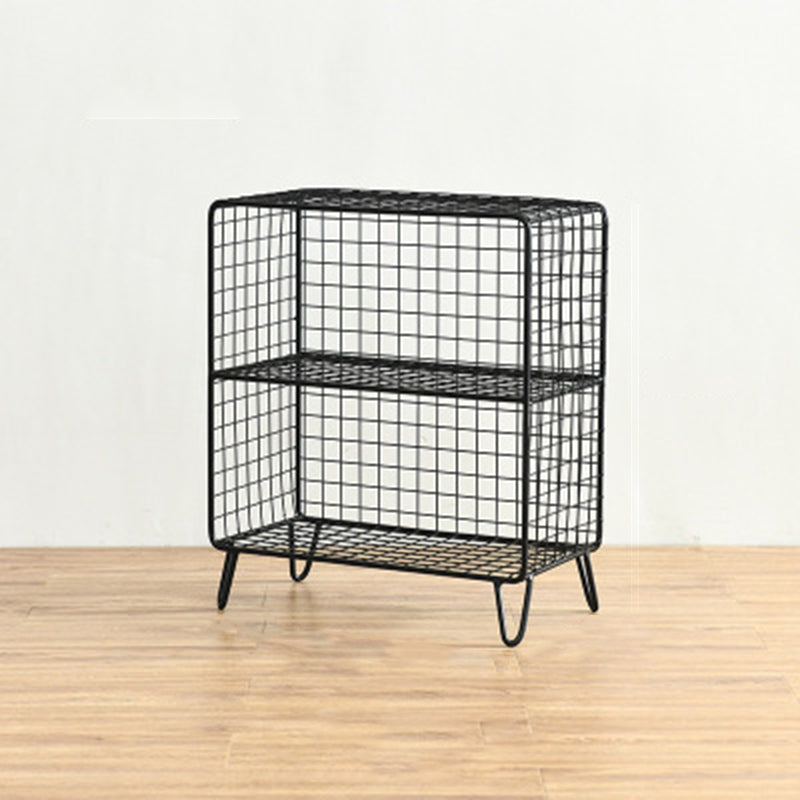 Libreria moderna di libreria metallica standard chiusa in brunish