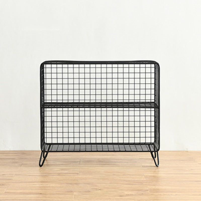 Libreria moderna di libreria metallica standard chiusa in brunish