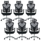 Modern Computer Chair Adjustable Arms Chair Lumbar Support Chair
