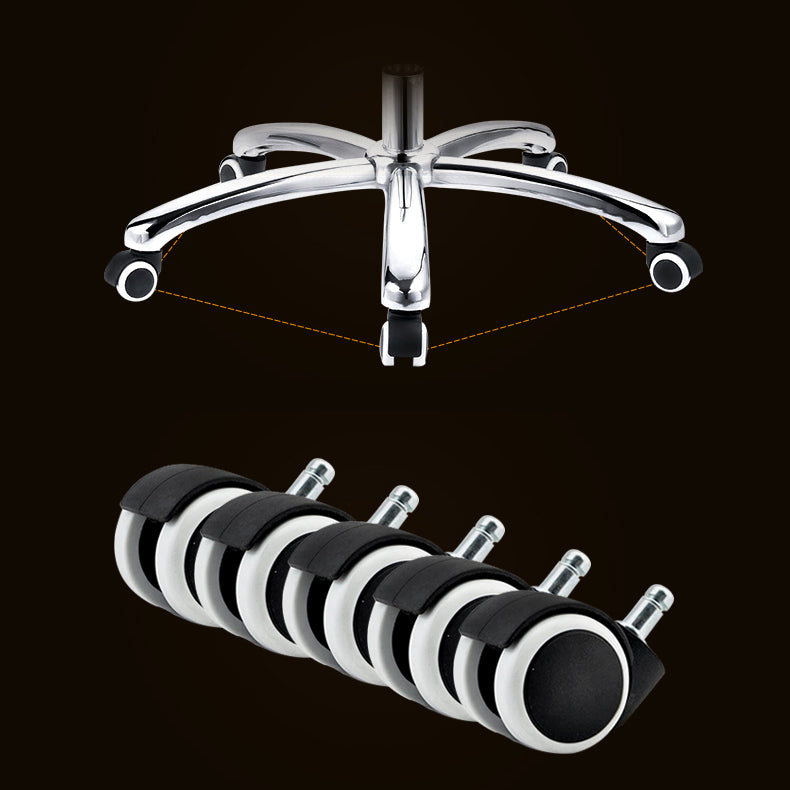 ホイールのエグゼクティブチェアフェイクレザーマネージャーの椅子とスイベル