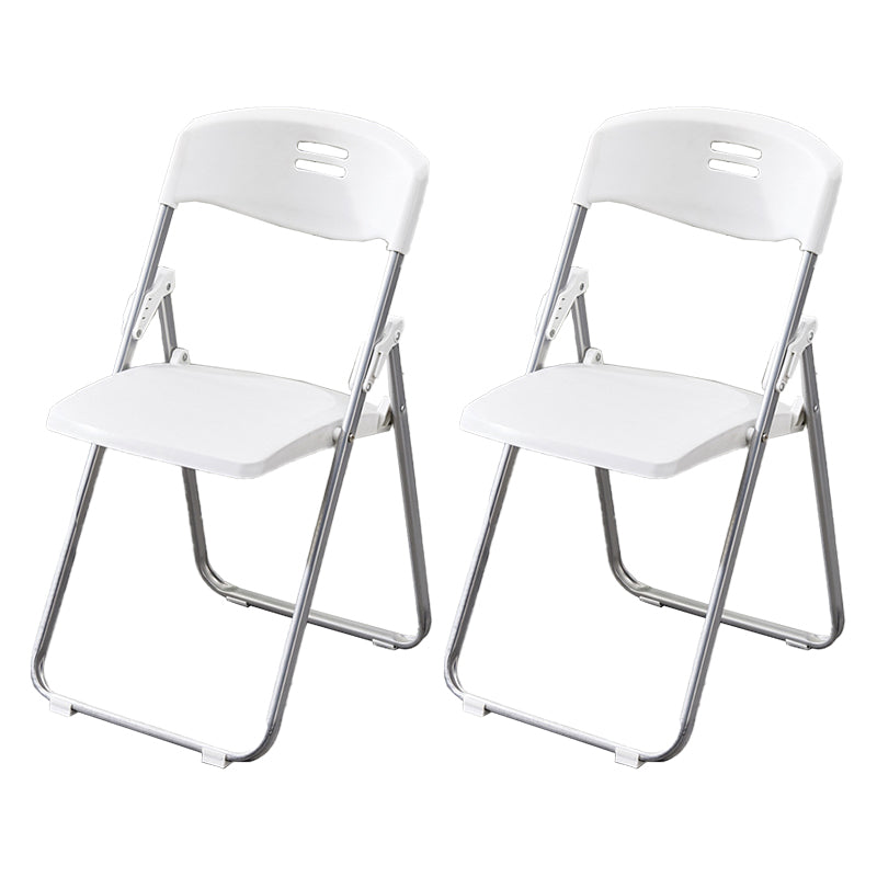 Moderna sedia da ufficio imbottita senza braccio senza ruote sedia da ufficio in acciaio