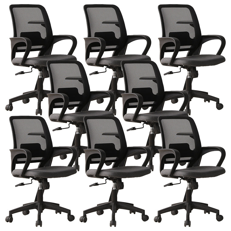 Ergonomischer Schreibtischstuhl aus Netzstoff, moderner Bürostuhl mit verstellbarer Sitzhöhe