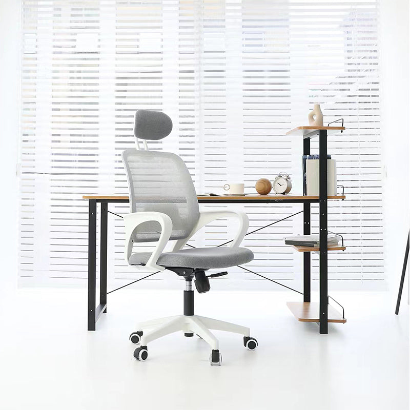 Ergonomischer Schreibtischstuhl aus Netzstoff, moderner Bürostuhl mit verstellbarer Sitzhöhe