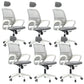 Ergonomischer Schreibtischstuhl aus Netzstoff, moderner Bürostuhl mit verstellbarer Sitzhöhe