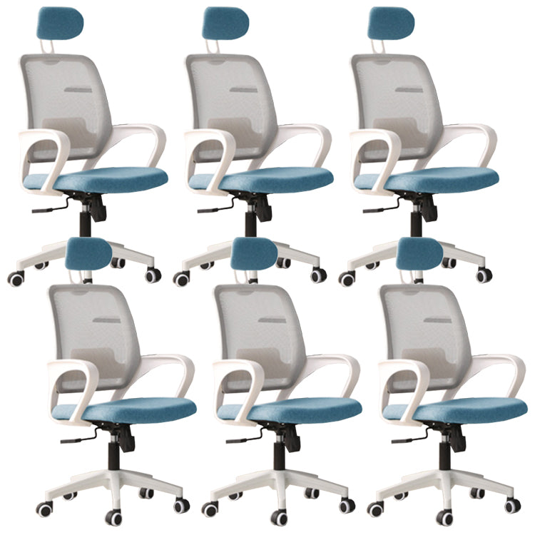 Ergonomischer Schreibtischstuhl aus Netzstoff, moderner Bürostuhl mit verstellbarer Sitzhöhe
