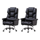 High Back Office Chair Faux Leather Upholstered Managers Chair Black 2 Piece Set Clearhalo 'furn' 'furn_office_chair' 'Furniture' 'Office Chairs' 'Office Furniture' 'office_chair' 5801291