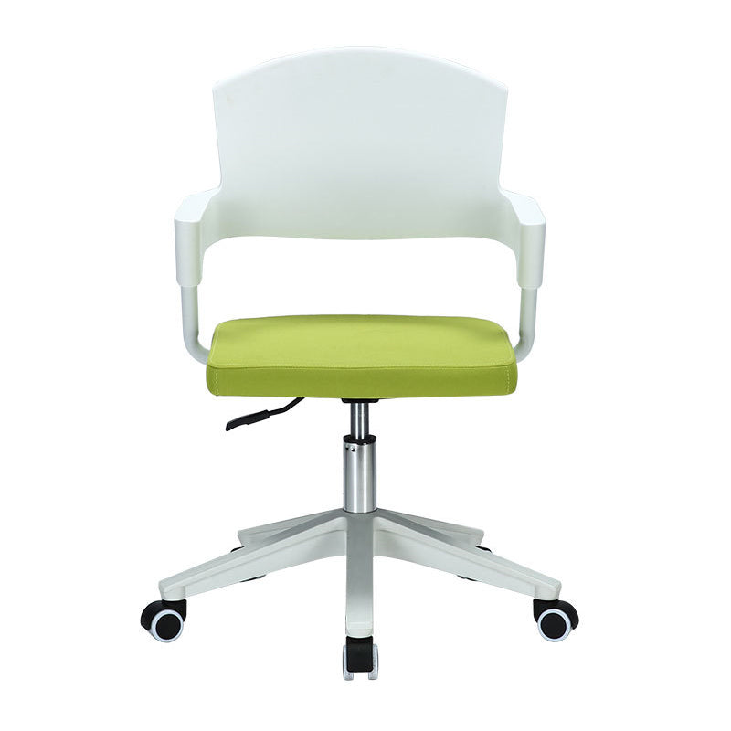 Chaise informatique contemporaine chaise en milieu de dos avec roues réglables