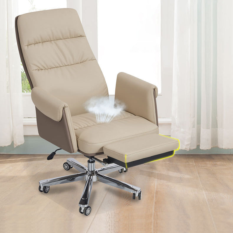 Executive Ergonomic Computer Chair Tilt Mechanism High Back Executive Chair Clearhalo 'furn' 'furn_office_chair' 'Furniture' 'Office Chairs' 'Office Furniture' 'office_chair' 5801587